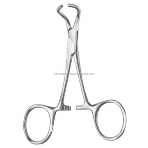 Pinces à artères Tohoku certifiées ISO / CE A-1 VERITAS, 10 cm/13 cm, en acier inoxydable, instruments chirurgicaux réutilisables - Product Image 4