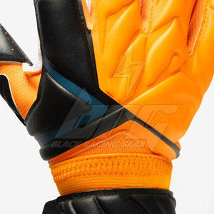 Professional Soccer Goalkeeper <b>Gloves</b> Custom German Latex Palm Customized High Grip Finger Save <b>Moisture</b> Wicking Match Training - Product Image 6
