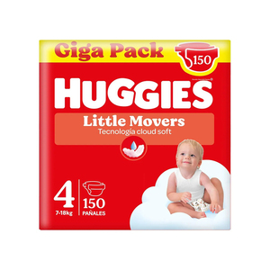Couches pour bébés Huggies Little Snugglers Douces, délicates et hypoallergéniques pour les nouveau-nés et les peaux sensibles - Product Image 3