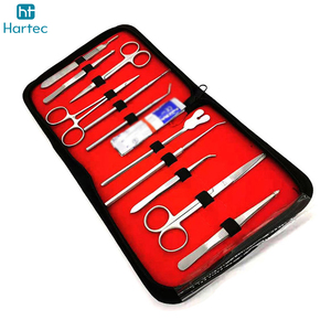 Kit de dissection en acier inoxydable de 22 pièces, pour les étudiants en médecine, en médecine vétérinaire, en biologie et en dissection - Product Image 3
