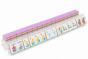 Jeu de tuiles de mahjong sirène préféré des clients, 160 pièces, portable, personnalisable, en acrylique sur mesure, cadeau idéal pour la maison de plage - Product Image 3