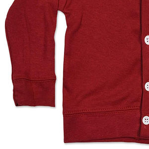 เสื้อคาร์ดิแกนถักไหมพรมหนาสไตล์วินเทจสำหรับผู้หญิง Stanford Cardinal ทำจากผ้าแคชเมียร์ผสมอะคริลิก คอวี แขนยาว ปิดด้วยกระดุม ความยาวปกติ - Product Image 5