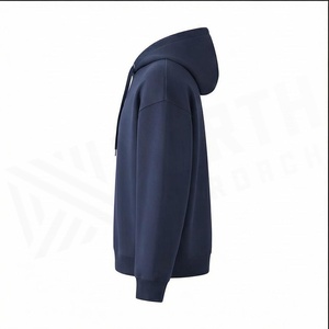 เสื้อฮู้ดดี้โอเวอร์ไซส์ผู้ชาย แบรนด์ North Approach ผ้าฝ้ายเฟรนช์เทอร์รี่ พิมพ์ลายภูเขา สไตล์ลำลอง สำหรับฤดูใบไม้ร่วง - Product Image 3