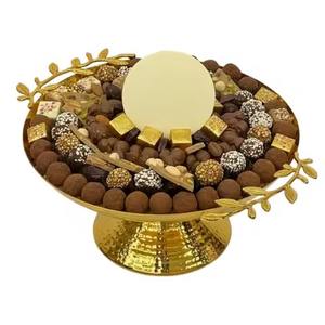 Bol en métal pour chocolat, bol de service en acier inoxydable pour bonbons et fruits secs - Product Image 4