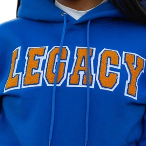 เสื้อฮู้ด Sigma Gamma Rho Legacy Winter สำหรับผู้หญิง สีน้ำเงินทอง ลายกรีก สำหรับชมรมนักศึกษา ผลิตจากผ้าฝ้าย 100% สวมใส่สบาย พรีเมียม คุณภาพดี - Product Image 3