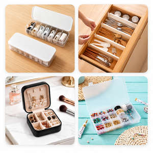Home Storage Organizer Boxes Drawer Dividers Closet Storage Bins Kitchen Organization Dropshipping Sourcing Service - Product Image 5