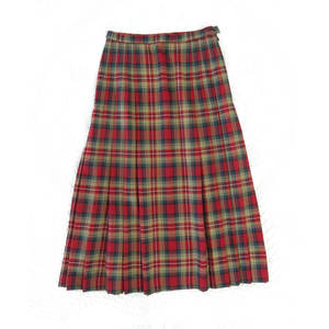 Jupe longue en laine écossaise rouge Royal Stewart pour femme, kilt de haute qualité, best-seller OEM ODM - Product Image 1