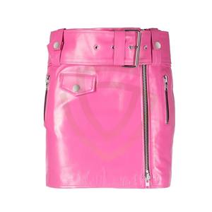 Minifalda de Cuero Casual para Mujer, Alta Calidad, Nuevo Estilo, Mejor Diseño, Precio al por Mayor, Falda de Cuero para Mujer - Product Image 2