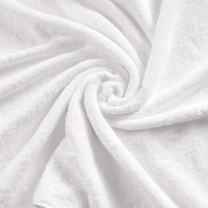 Juego de Toallas de Algodón Blanco Rectangulares de Color Sólido, Teñidas, Suaves al Tacto, para Uso Doméstico - Product Image 2