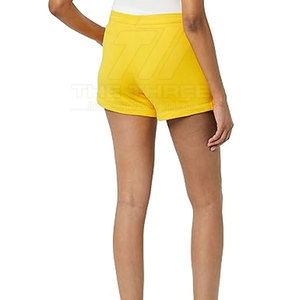 Shorts Casuales de Algodón para Mujer, Cintura Alta, Suaves y Ligeros, para Estar en Casa, Relajarse al Aire Libre y Usar en Verano - Product Image 2