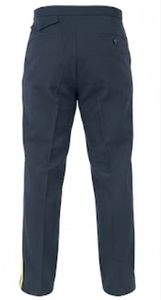 Contrast Stripe Men Trousers Straight Leg Casual <b>Pants</b> Custom Requirement Logo Workwear Uniform Bottoms - Product Image 3