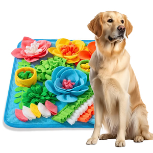 Dog Sniffing Pad Foraging <b>Mat</b> for Cats <b>Small</b> Animals Feeding Puzzle Interactive Toy Smell Training Pet Olfactory Snuffle <b>Mat</b> - Product Image 1
