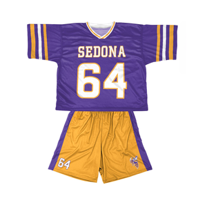 Shorts de lacrosse sublimés, uniforme d'équipe sportive, polyester, maille légère, vêtements de sport performants - Product Image 1