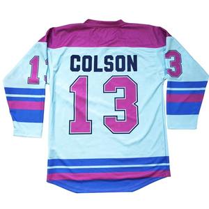 Mejor Jersey de Hockey sobre Hielo Invierno 2026, Logotipo Frontal Personalizado, Servicio OEM, 100% Poliéster Transpirable, Estampado Lavado, Tallas Grandes, Envío Rápido - Product Image 3