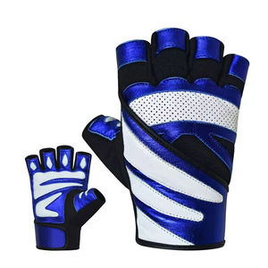 Wholesale Custom Logo Men Fitness Gym Gloves Breathable Anti <b>Slip</b> Neoprene Leather Exercise Gloves for Body Building - Product Image 2