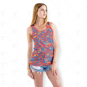 Débardeur de sport personnalisé OEM pour hommes, en coton, séchage rapide, respirant, pour la musculation, la course à pied et la gym - Product Image 2