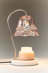Calentador de Velas Eléctrico con Recubrimiento Blanco y Portavelas para Velas Aromáticas, para Uso en Interiores, Lámpara Calentadora de Velas para Mesa - Product Image 3