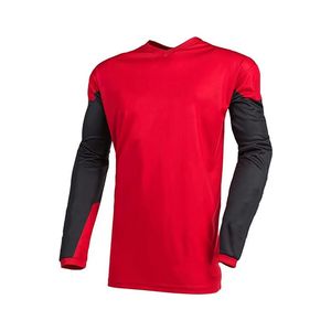 เสื้อเจอร์ซีย์จักรยานเสือภูเขาแบบมอเตอร์ครอสสำหรับผู้ชาย OEM ปรับแต่งได้ ระบายอากาศ แห้งเร็ว ไซส์ใหญ่พิเศษ พร้อมโลโก้และชื่อทีมตามสั่ง ใช้ได้ทุกฤดู - Product Image 1