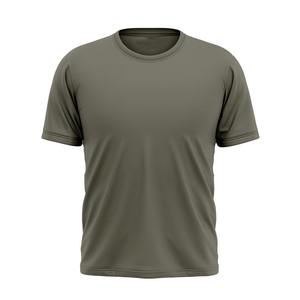 T-shirts personnalisés pour hommes – Vente chaude en gros – T-shirt 100 % coton de haute qualité à manches courtes, design uni, coupe ample - Product Image 4