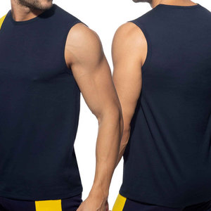 Chaleco Deportivo Ligero Liso al por Mayor para Hombre, Ropa de Gimnasio y Yoga, Camiseta sin Mangas Ajustada, Venta Caliente, Precio Bajo, Venta de Fábrica - Product Image 5