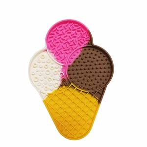 Tapis à lécher en silicone certifié audité en usine pour le soulagement du stress, motif personnalisé et conception OEM, aide à la digestion lente - Product Image 3