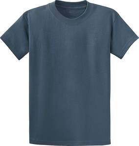 Camiseta de Hombre con Cuello en V, Detalles en Contraste, Corte Holgado, Ecológica, Transpirable, Ligera, de Secado Rápido y Antiarrugas, de Poliéster/Algodón - Product Image 2