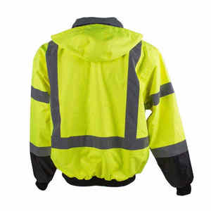 <b>Men's</b> Safety Workwear Hooded Quilted <b>Jacket</b> Breathable Reversible Quick Dry Eco-Friendly Winter Casual <b>Canvas</b> Polyester/Cotton - Product Image 6