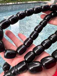 Chapelet de prière musulman fait main en résine, Tasbih islamique - Product Image 2