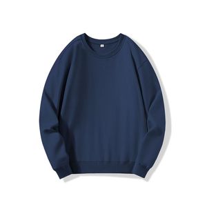 Sweat-shirts en coton 100% personnalisés en gros, sweat-shirts unis pas chers sans capuche, sweat-shirts personnalisés brodés - Product Image 2