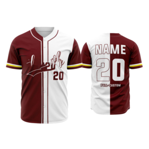 Uniformes de Béisbol Transpirables con Estampado Digital, Venta Caliente, Ropa para Hombre Barata, Jersey de Softbol, Compra en Grupo para Clubes, Personalizado, 100% Poliéster - Product Image 5
