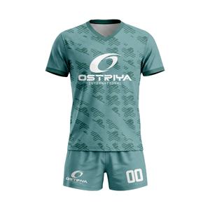 ชุดวอลเลย์บอลชายแบบใหม่ ออกแบบเองได้ พิมพ์โลโก้ได้ คุณภาพสูง รับผลิตแบบ OEM - Product Image 1