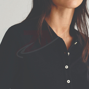 Camiseta Polo Premium para Mujer, Algodón, Manga Corta, Corte Entallado, Tejido Transpirable y Suave, Ropa Casual de Verano - Product Image 4