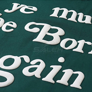 Servicio OEM, Fabricante, Camisetas Personalizadas con Estampado Puff, Camisetas Transpirables con Estampado Puff - Product Image 3