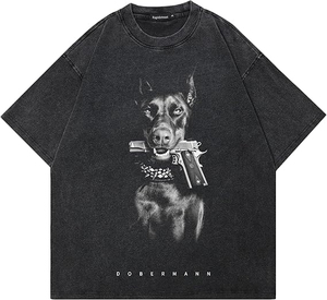 Custom Heavy 100% Cotton Oversize T Shirt <b>Blank</b> Mock Neck Heavy <b>weight</b> Oversized Boxy t Shirt T-shirt for men, loose fit printed - Product Image 1