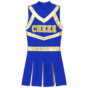 Dernier style, vente directe d'usine, uniforme de cheerleading d'équipe personnalisé, grande taille, nom et logo, uniforme de cheerleading à vendre - Product Image 6