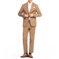 Costume Classique Homme 2 Pièces Coupe Moderne Veste et Pantalon Formel pour Affaires, Mariage, Fête, Bureau – Vêtements Personnalisés en Gros