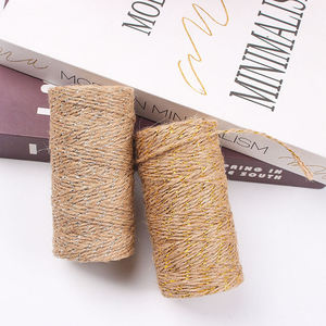 Cordón de Macramé de Yute Ecológico Natural – Cuerda de Fibra Trenzada Sostenible para Manualidades Decorativas y Diseño de Interiores - Product Image 1