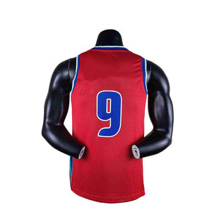 Camiseta de Baloncesto Deportiva Hecha en Fábrica, 100% Poliéster, Transpirable, Manga Corta, Último Diseño, Más Vendida, Precio Razonable - Product Image 3