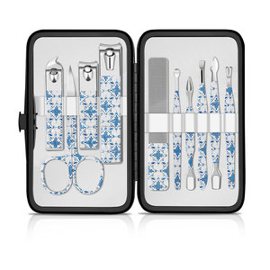 Professional Luxurious Beauty Care Instruments <b>Kit</b> Stainless Steel <b>Manicure</b> Pedicure Nail Grooming Tools Set High Quality - Product Image 1