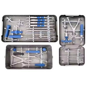 Juego de Instrumentos para Cirugía de Columna Vertebral para Procedimientos de Columna Lumbar, Instrumentos Ortopédicos Manuales de Acero Inoxidable, CE - Product Image 5