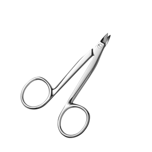 Couronne Pédodontique Courbée et Ciseaux Dorés : Instrument Dentaire de Précision pour les Procédures de Dentisterie Pédiatrique - Product Image 2