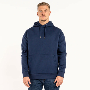 Men's Premium Cotton Hoodie Custom Logo Printed High Trending Fleece Pullover Solid Pattern <b>Thermal</b> <b>Top</b> for Winter Hoodies - Product Image 3