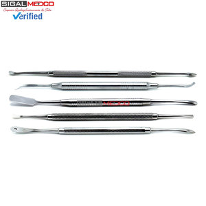 Instruments chirurgicaux buccaux pour implants, en acier inoxydable, 5 pièces : Extracteur dentaire, Periotome Pritchard, Élévateur dentaire - Product Image 3