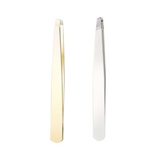 Pinzas de Cejas Profesionales de Lujo Personalizadas, de Acero Inoxidable Antiestático, Punta Recta, Ligeras, Ecológicas, Marca Privada - Product Image 1