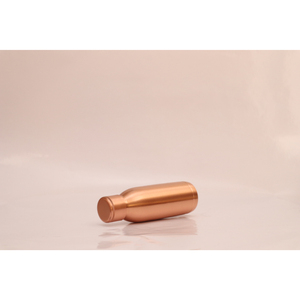 Bouteille d'eau en cuivre pur au design vintage pour une boisson saine, bouteille en cuivre artisanale pour la maison et le bureau, prix de gros - Product Image 2