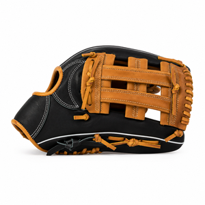 Gants de baseball en cuir de qualité supérieure, personnalisables avec logo, pour joueurs de baseball et softball professionnels. - Product Image 2