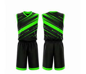 Uniforme de Baloncesto Sublimado de Primera Calidad, Conjunto de Camiseta Personalizada para Equipo, en Poliéster Transpirable para Hombre y Mujer - Product Image 1