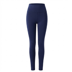 Hot Selling Solid Color 100% Polyester Material Made Women <b>Leggings</b> Low MOQ <b>Legging</b> For Women High Quality Women <b>Legging</b> - Product Image 2