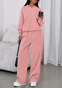 <b>Women's</b> Oversized <b>Hoodie</b> Tracksuit Set Premium Fleece <b>Hoodie</b> Jogger Set For <b>Women</b> <b>Women's</b> Athleisure <b>Hoodie</b> And Sweatpants Set - Product Image 3
