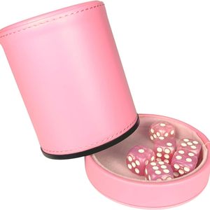 Plateau à dés en cuir PU de haute qualité avec logo personnalisé imprimé pour jeux de table/bar – Fournisseur d'usine - Product Image 1
